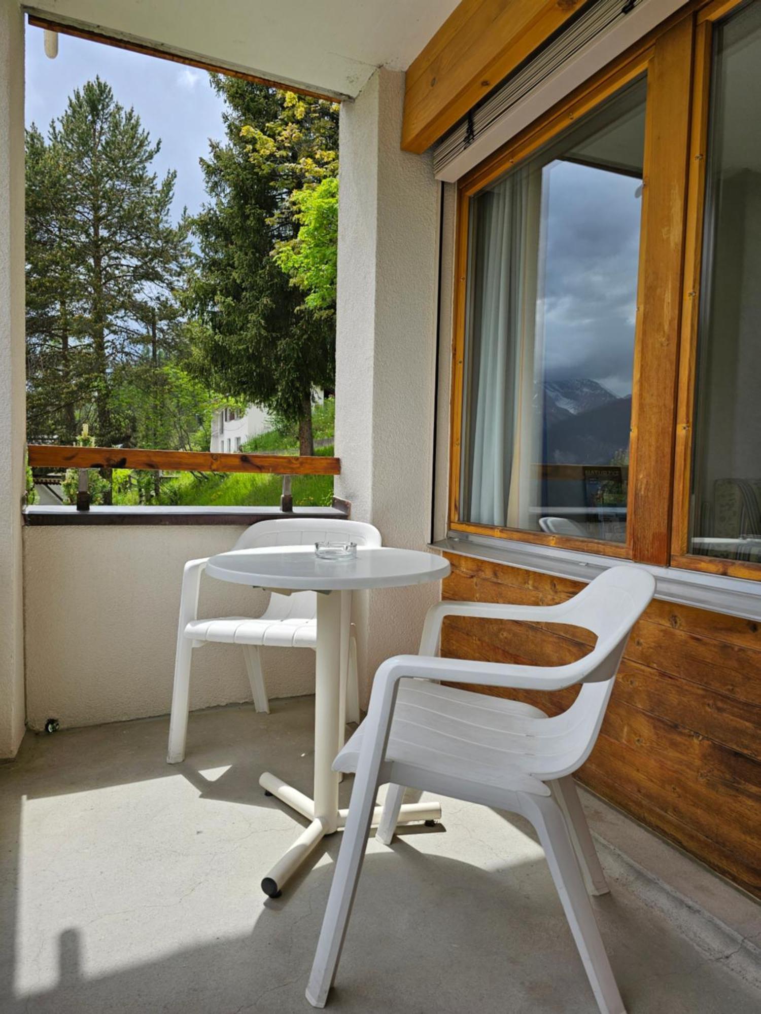 Aparthotel Muchetta Wiesen Exterior foto